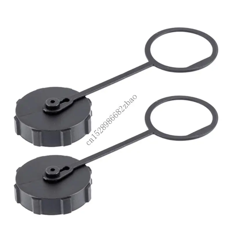 

H7EA 2 Pieces Sprayer Drain Covers with Secure Tether Quick Emptying Threaded Caps Suitable Most Sprayers