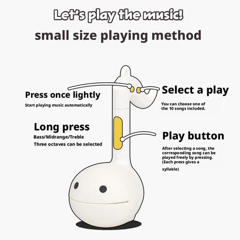 لعبة آلة موسيقية إلكترونية صغيرة الحجم مع فتحة معلقة من الكرتون سلسلة مفاتيح إلكترونية لعبة موسيقية لعبة الشرغوف الكهربائية #5