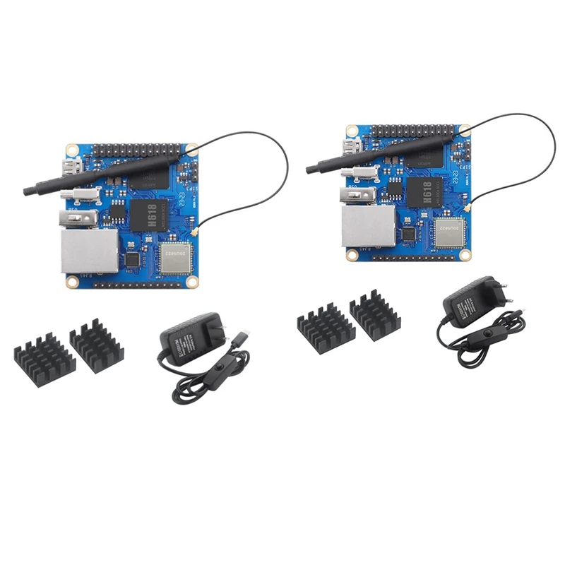 

For Orange Pi Zero 3 Development Board 2GB+Heat Sink H618 Wifi5+BT 5.0 For Android 12 Debian12 Ubuntu22.04 Durable US Plug
