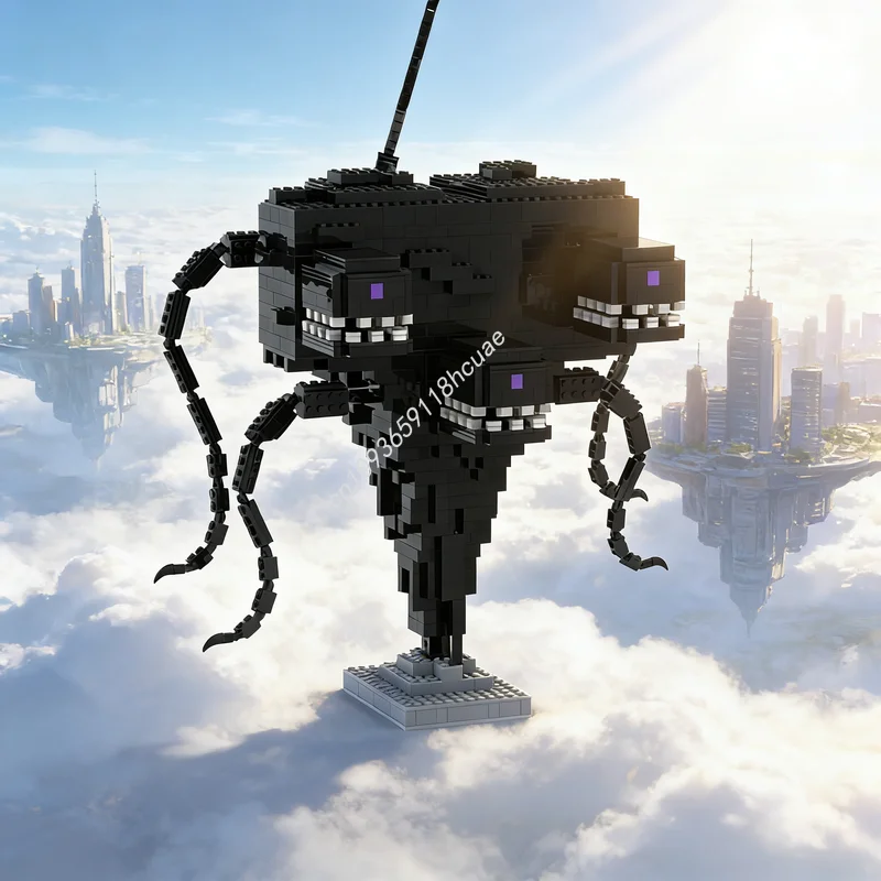 Image of 1400 Teile MOC Wither Storm Miinecraft Story Mode Meine Welt Modell Bausteine Konstruktionsspielzeug Festival Geschenkidee Bildung