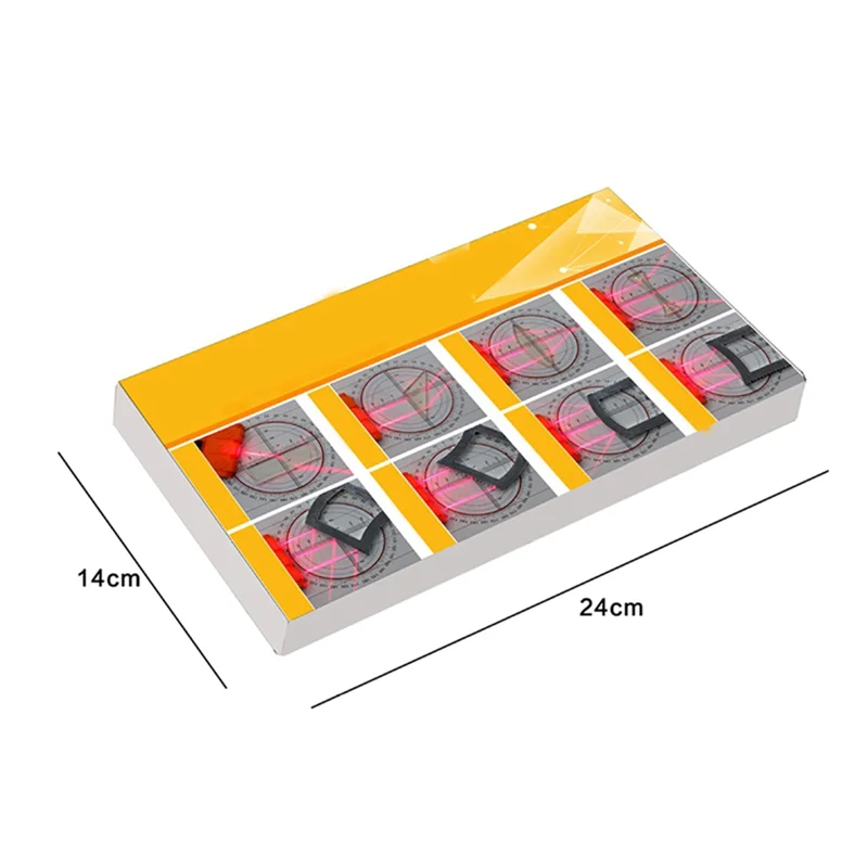 Geometric Optics Experiment Kit Concave-Convex Lens Refraction Optical Experiment Kit