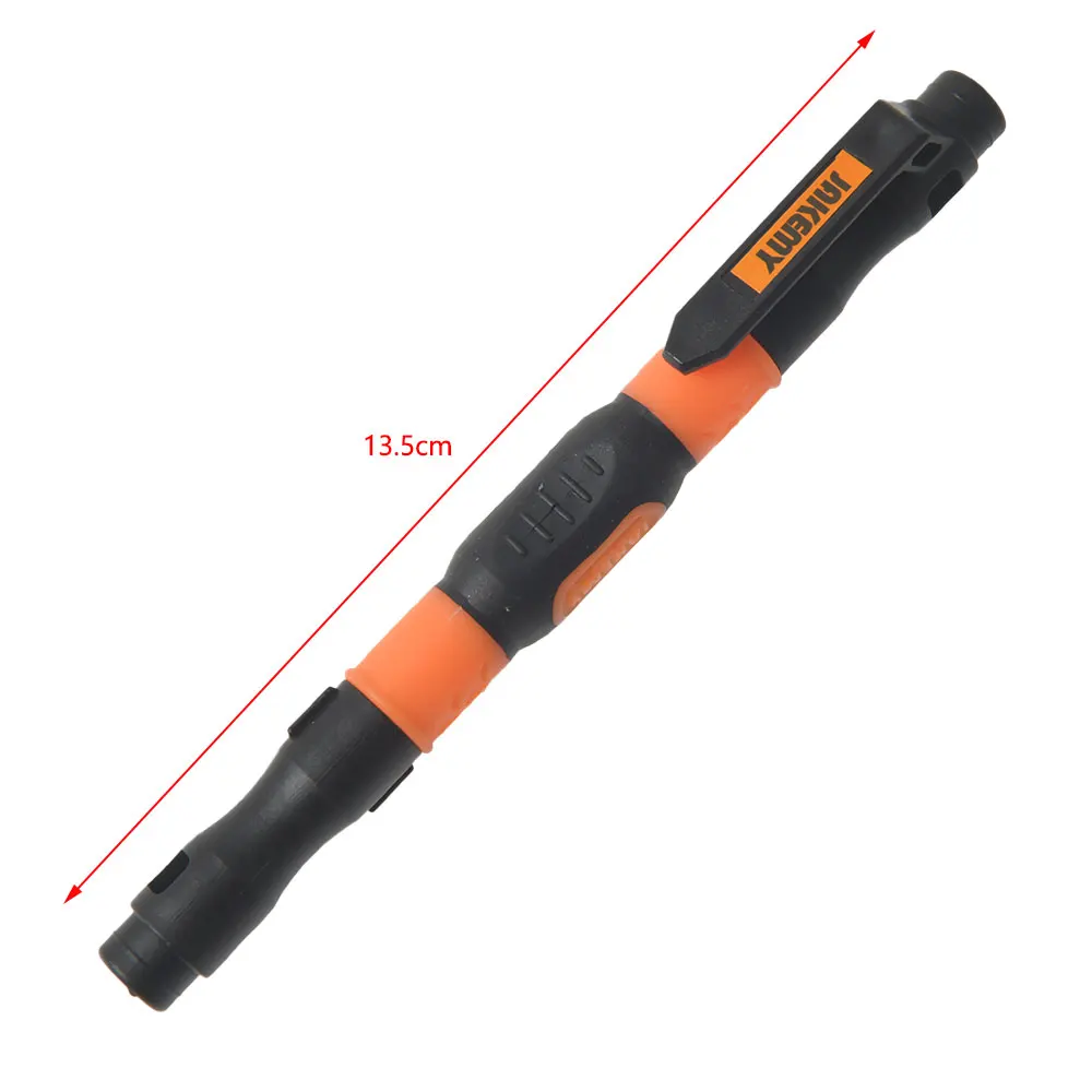 3 In 1 Portable Pen Screwdriver Set Cross One Word Double Head Bit Repair Tool Kit Double head diamond screwdriver