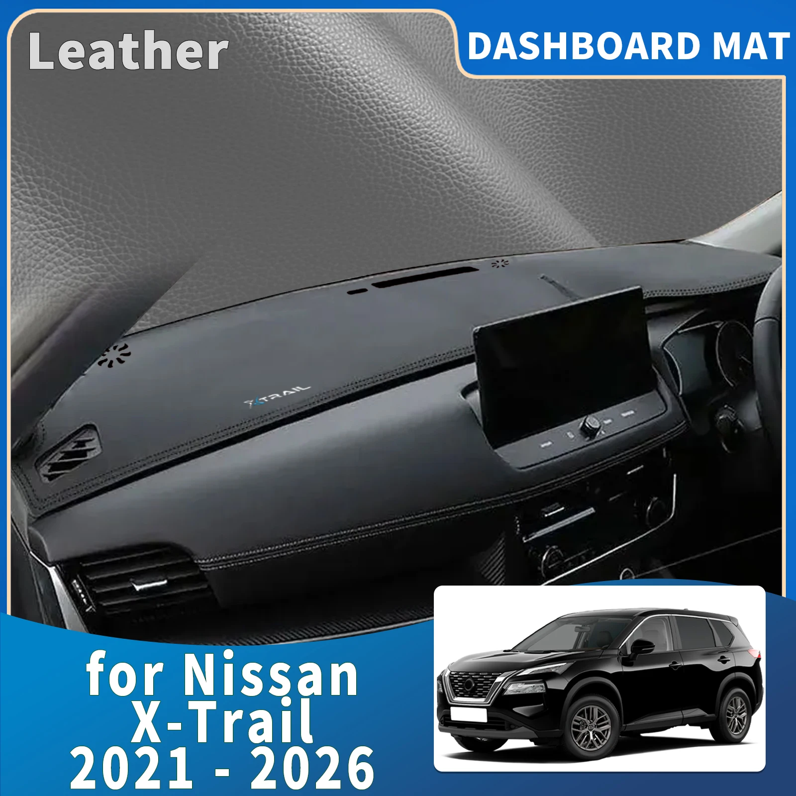 

for Nissan X-Trail XTrail T33 2025-2021 X Trail Car Dashmat Dashboard Cover Pad Protective Carpet Accessories DashMat Sunshade