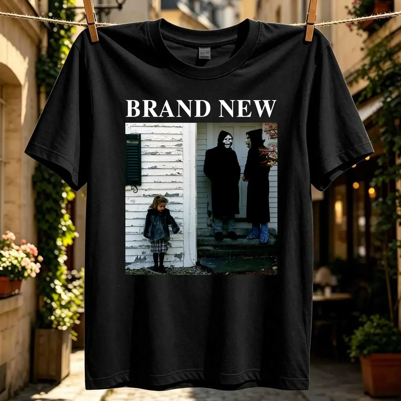 washed T Shirt Brand New The Devil And God Are Raging Inside Me Band S 2345XL S3954 vintage Washed Casual Comfortable
