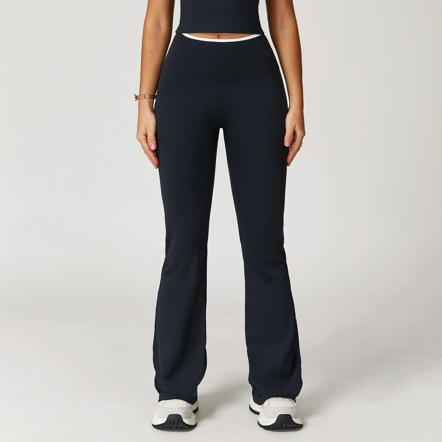 

Flared Pants Women's High Waisted Yoga Pants for Women Workout Casual Bell bottomed Activewear Running Fitness Training Trousers