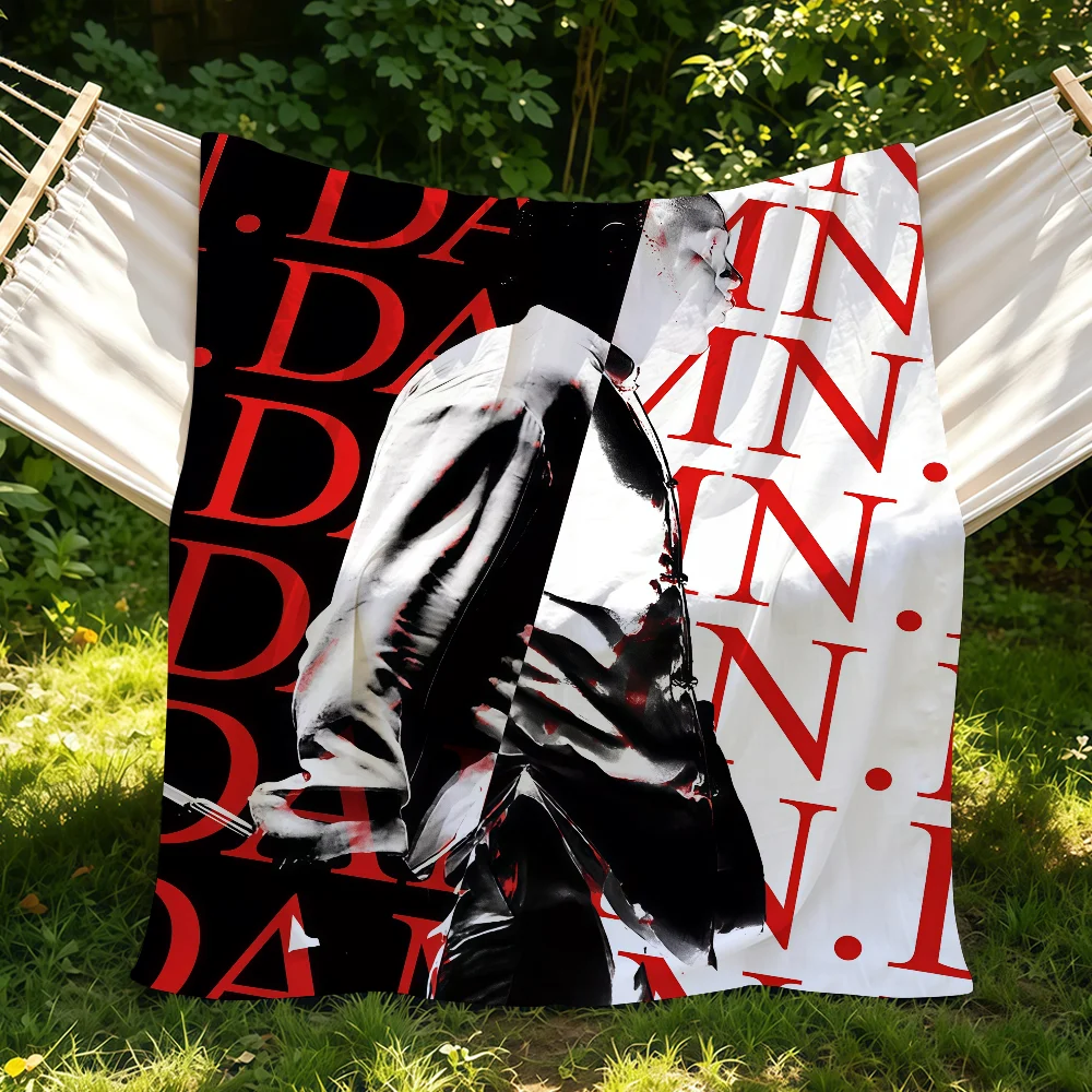 Rapper K-Kendrick L-Lamar Blanket Suitable For Sofas Beds Offices Cars Outdoor Travel An Ideal Gift For Friends Family