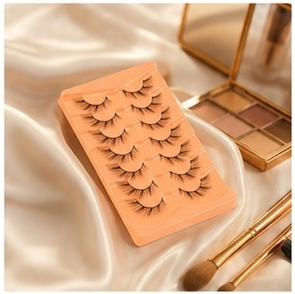 7Pairs Fake Eyelashes Wispy Fox Eye Lashes Natural Lightweight Fox Eyelash Strips Daily Stage Use Eyelashes Fake Lashes