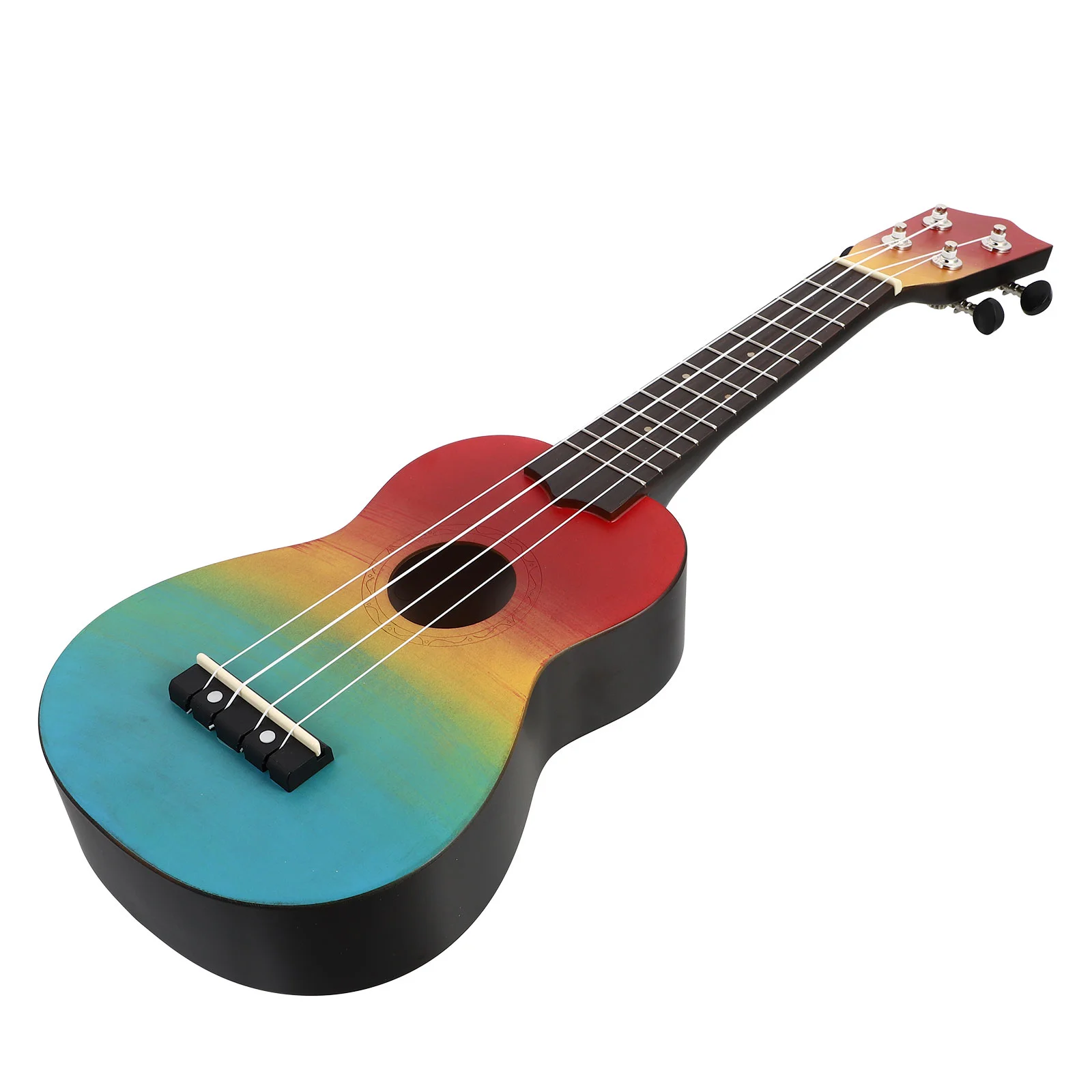 

Ukulele Instrument Small Guitar Toy Set Wood Mini for Beginner with Instruction