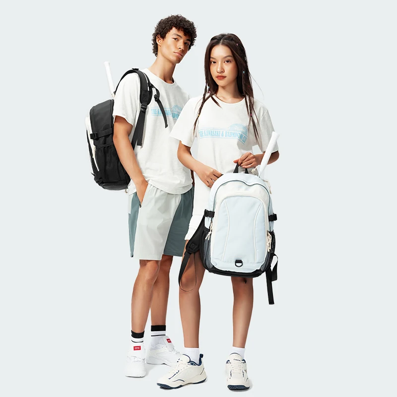 Kawasaki Backpack Badminton Bag K1G00-C8240 Tennis Backpack Men's and Women's New Multifunctional Sports Fashion Backpack