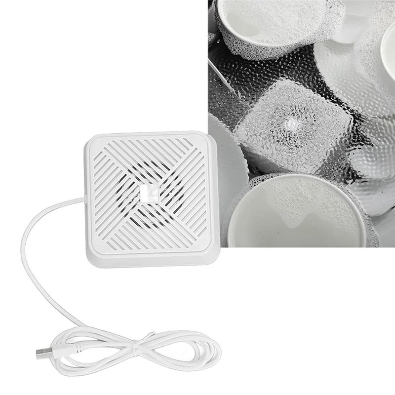 غسالة ABUL-Mini بالموجات فوق الصوتية، غسالة أطباق USB محمولة عالية التردد، قوة تنظيف قوية لإزالة حوض المطبخ
