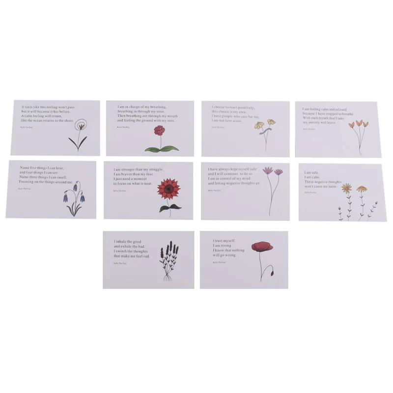 Poemas de bolsillo para aliviar la ansiedad, árbol de corazón caprichoso, la magia de los árboles caprichosos hechos a mano en forma de corazón