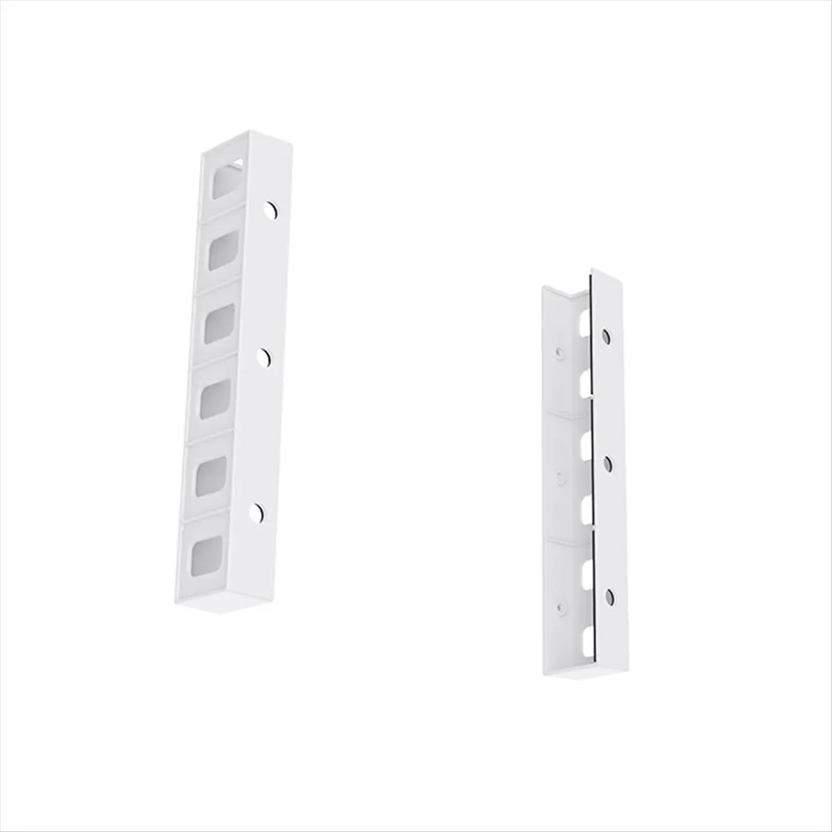 DT795 Newest Laptop Desktop Storage Bracket Compatible with Laptop Wall Mount Suitable for Keyboard Table Storage White