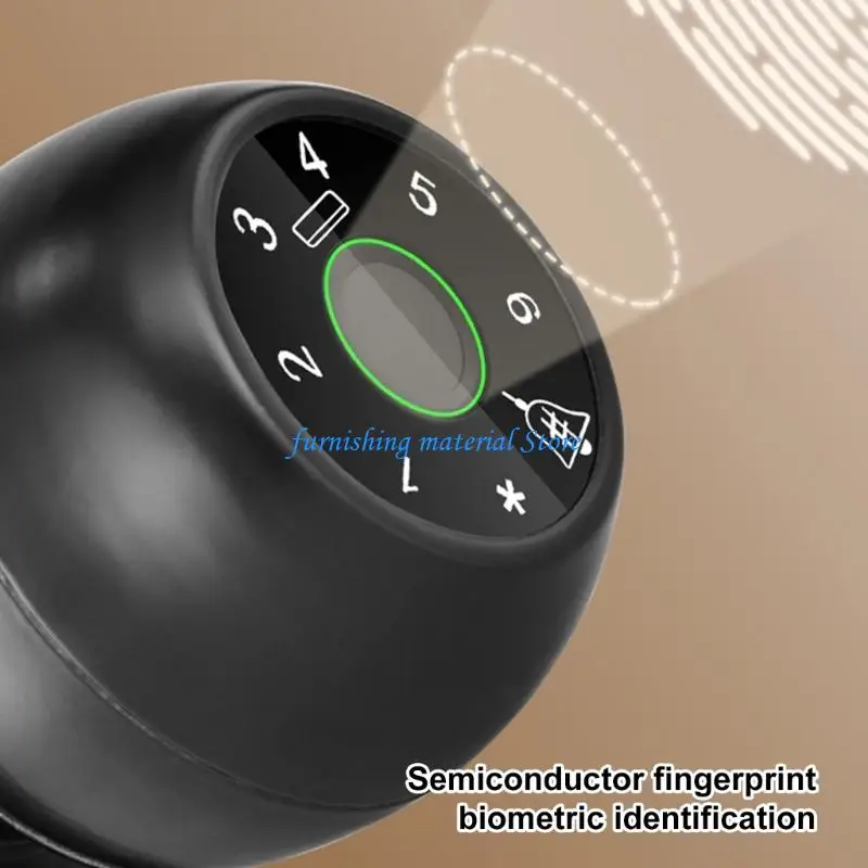 

Y5GD Safe Digital Keyless Door Knob with Lock for Indoor Outdoor Placement