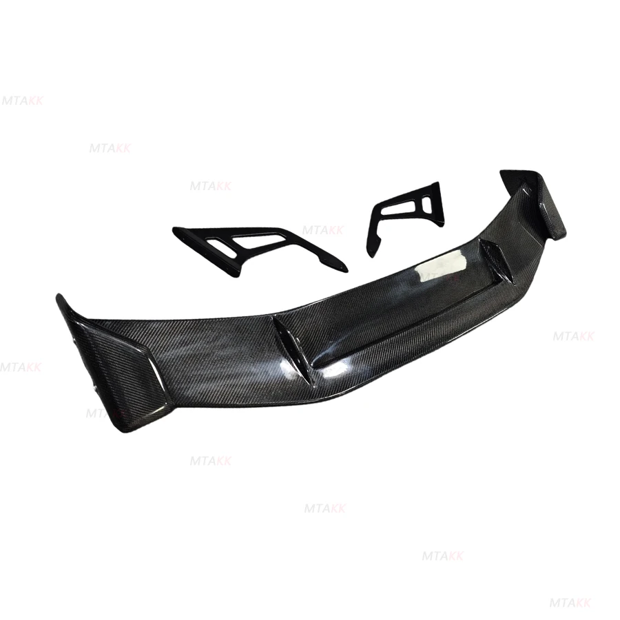 A Style Carbon Fiber Rear Spoiler Wings for Honda Civic 11th FE FC 2022+ Rear Trunk Spoiler Tail Wings Car Accessories Bodykits