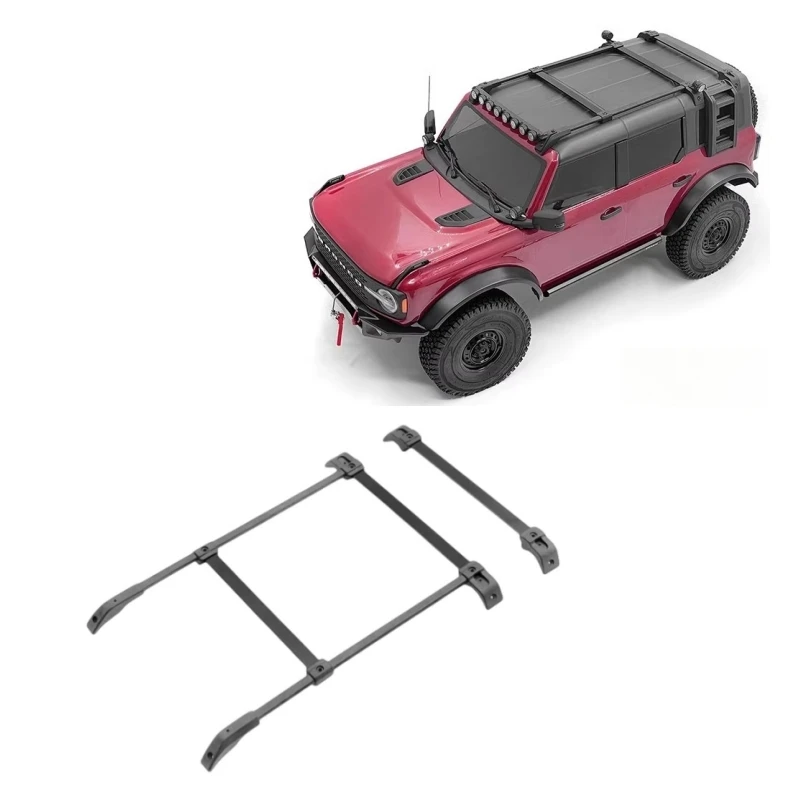 Nylon Roof rack rails fit to Traxxas trx4 2021 bronco Scale 1/10 Radio Control car RC Upgrade part