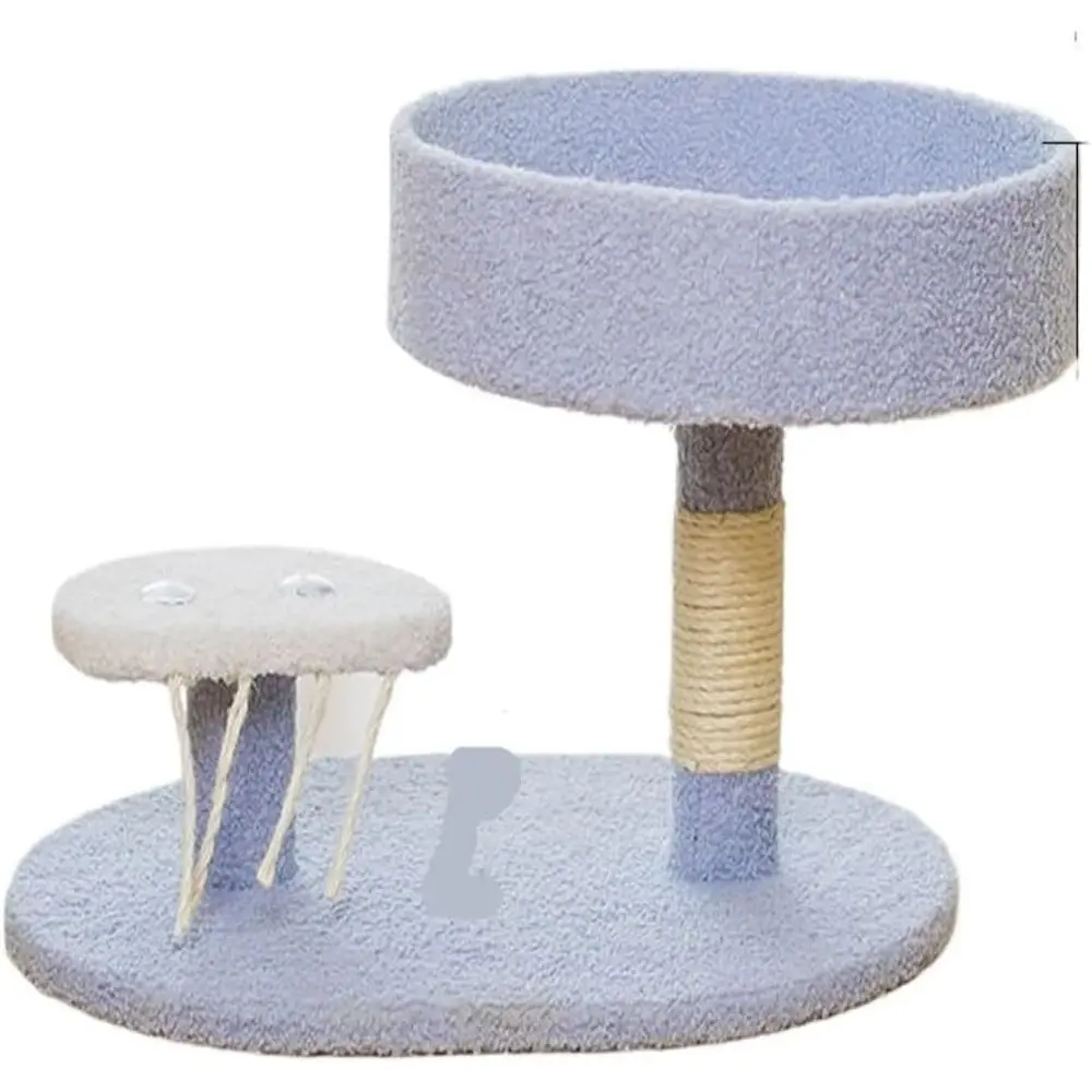 

Компактный самоочищающийся комплекс для кошек: универсальное гнездо, экономия места, интерактивный игровой центр, когтеточка для котят