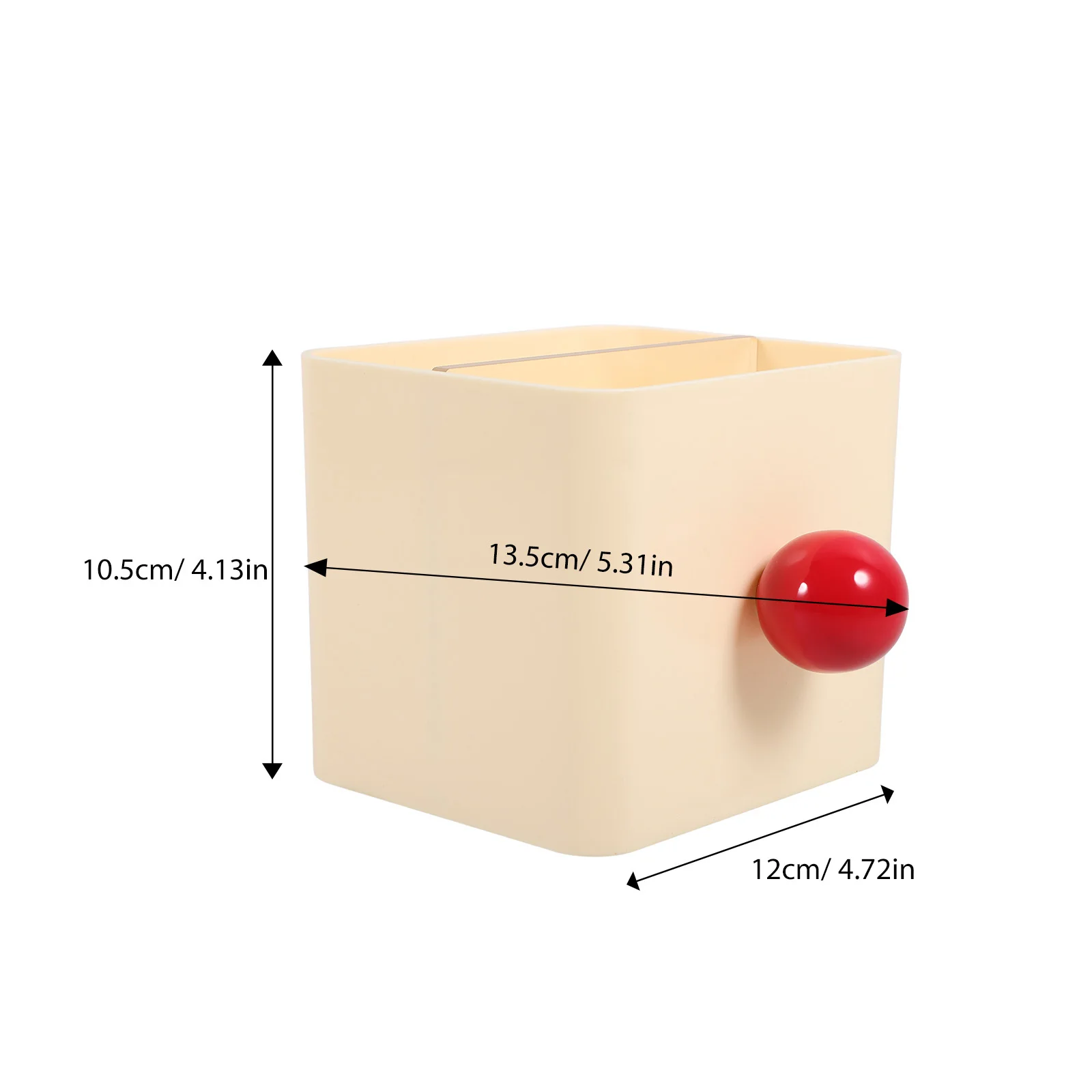 Pen Holder Organizer Large Capacity Plastic Desk Storage Box For Pens Pencils Rulers Keys Makeup Brushes Multi-Function