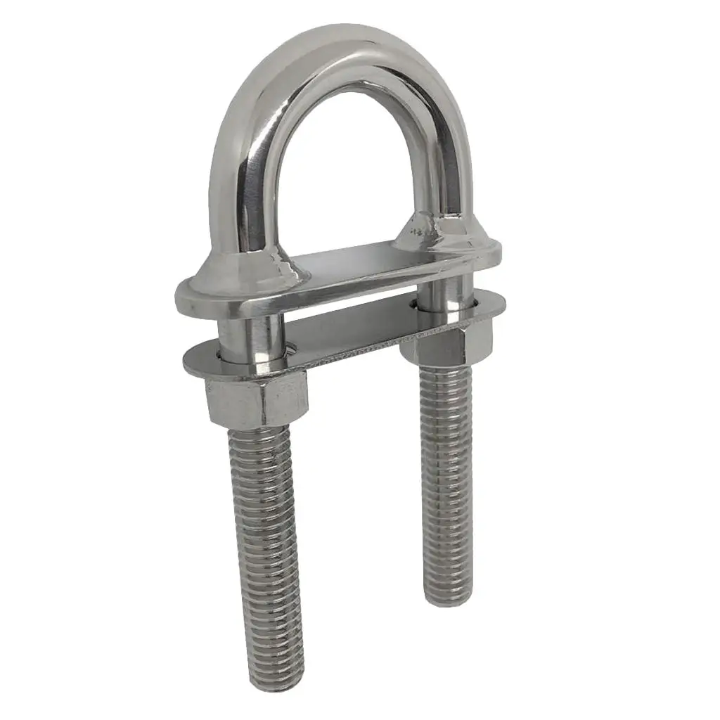 Corrosion Proof 316 Stainless Steel U Bolt Hardware 126×25×61mm for Boat