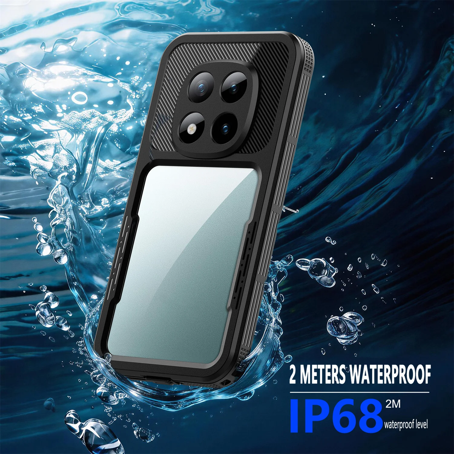 

IP68 Waterproof Full Protective For Redmi note 15 pro Case Diving Dustproof Underwater Funda Cover For Xiaomi Note 15 Pro