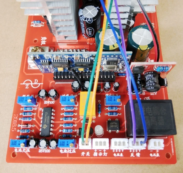 Pure Sine Wave Power Frequency Inverter Drive Mainboard 1500W 3000W 5500w Inverter Board Circuit Board