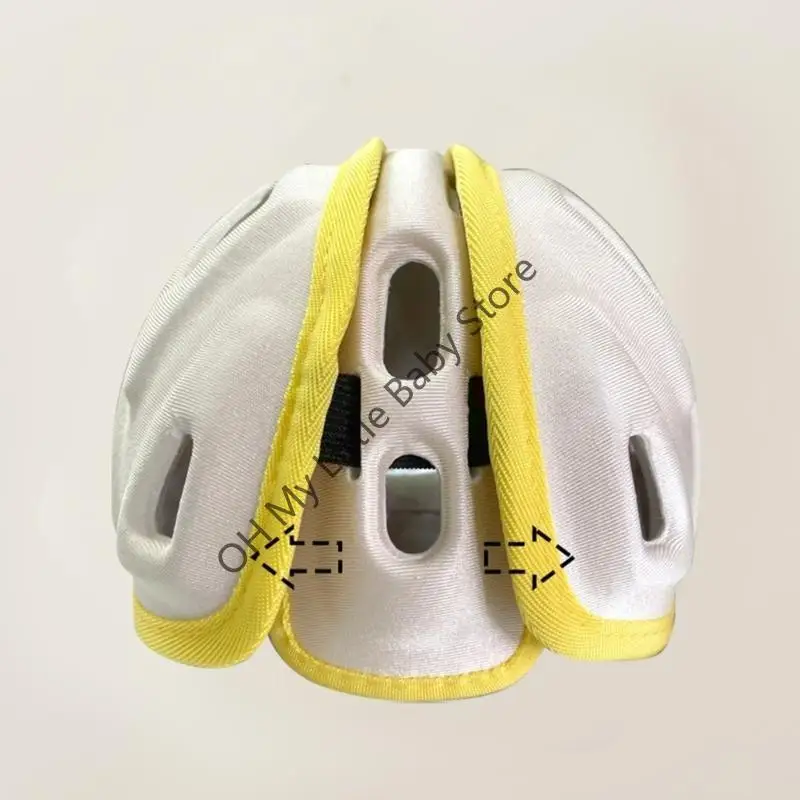 

M76C Подушка для защиты головы младенца, регулируемая удобная шапка, дышащие защитные шлемы для ползания и ходьбы ребенка