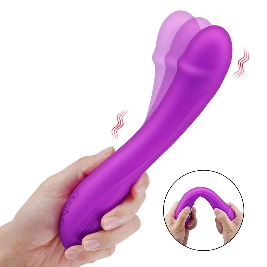 10 Speed Powerful Dildo Vibrator AV Stick G-spot Clitoris Massager Realistic Penis Vibrator Masturbation Sex Toys For Woman