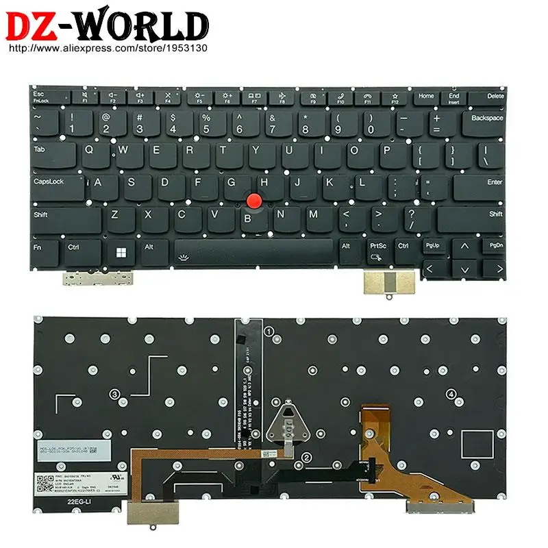 US UK English JP Japanese Backlit Keyboard for Lenovo Thinkpad