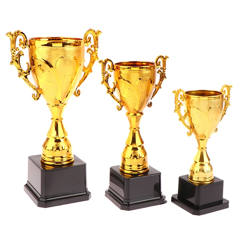 1Pcs Award Trophy Winner Trophies Children Plastic Trophy Toys Props For Kids Competition Reward Prize Party Favors