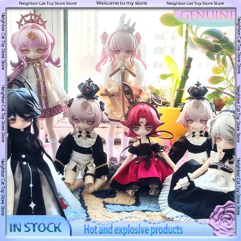 

Spot New Moonlight Fairy Tale Story 8-Point Bjd Blind Box Genuine Movable Doll Toy Figurine Ornament Replaceable Clothes Gift