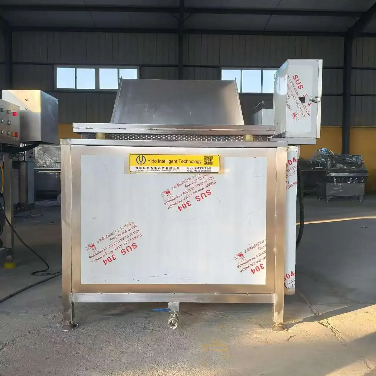 مقلاة الدجاج المقلي CE Henny Penny Fast Food مقلاة الدجاج لمطعم المطبخ آلة اللحوم والفول السوداني