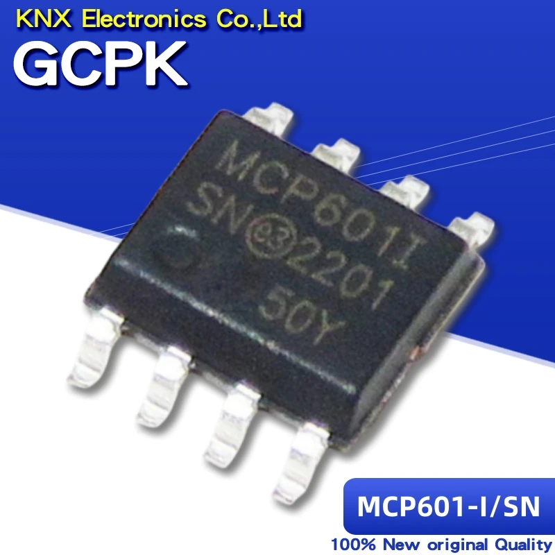 10pcs 100% original new SOP MCP601-I/SN MCP6002-I/SN MCP601 MCP6002 SOP-8 MCP601I MCP6002I