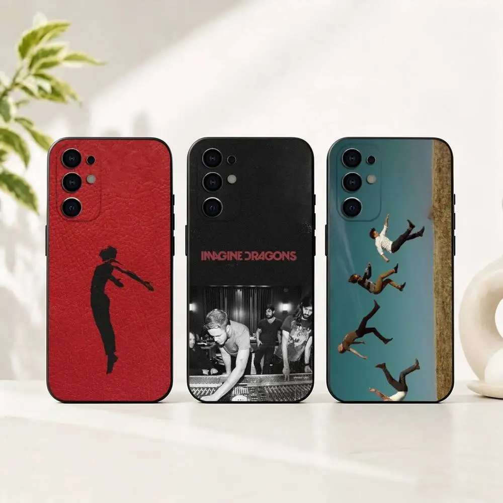 Rock I-Imagine Dragons Band Phone Case For Samsung S25,S24,S21,S22,S23,S30,Ultra,S20,Plus,Fe,Soft Silicone Black Cover