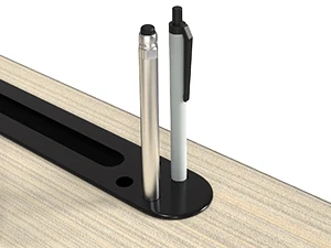 NEW 40x60cm portable folding table laptop table for office and home use with USB light, small fan, cup holder, tablet slot