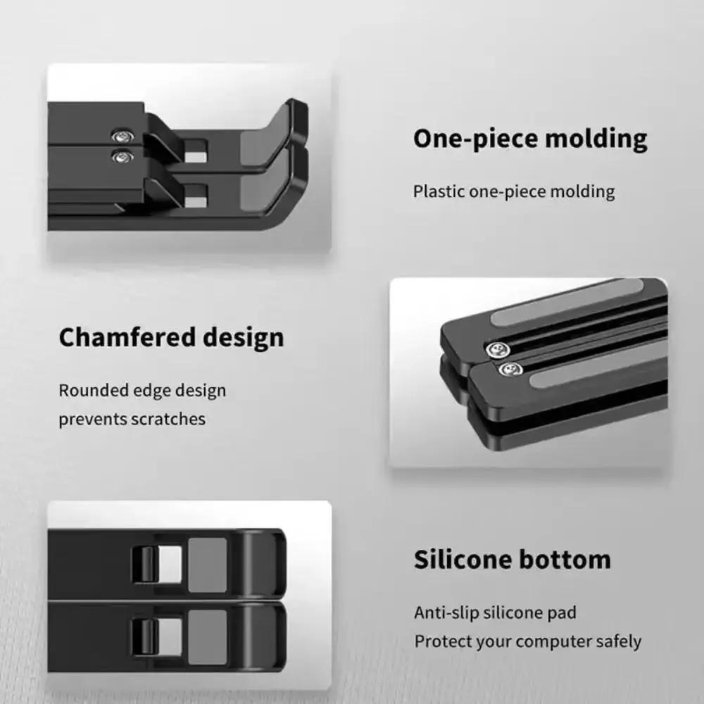 New Universal Laptop Stand Adjustable Non-slip Notebook Holder Foldable Laptop Cooling Base for Laptop/Tablet/phone