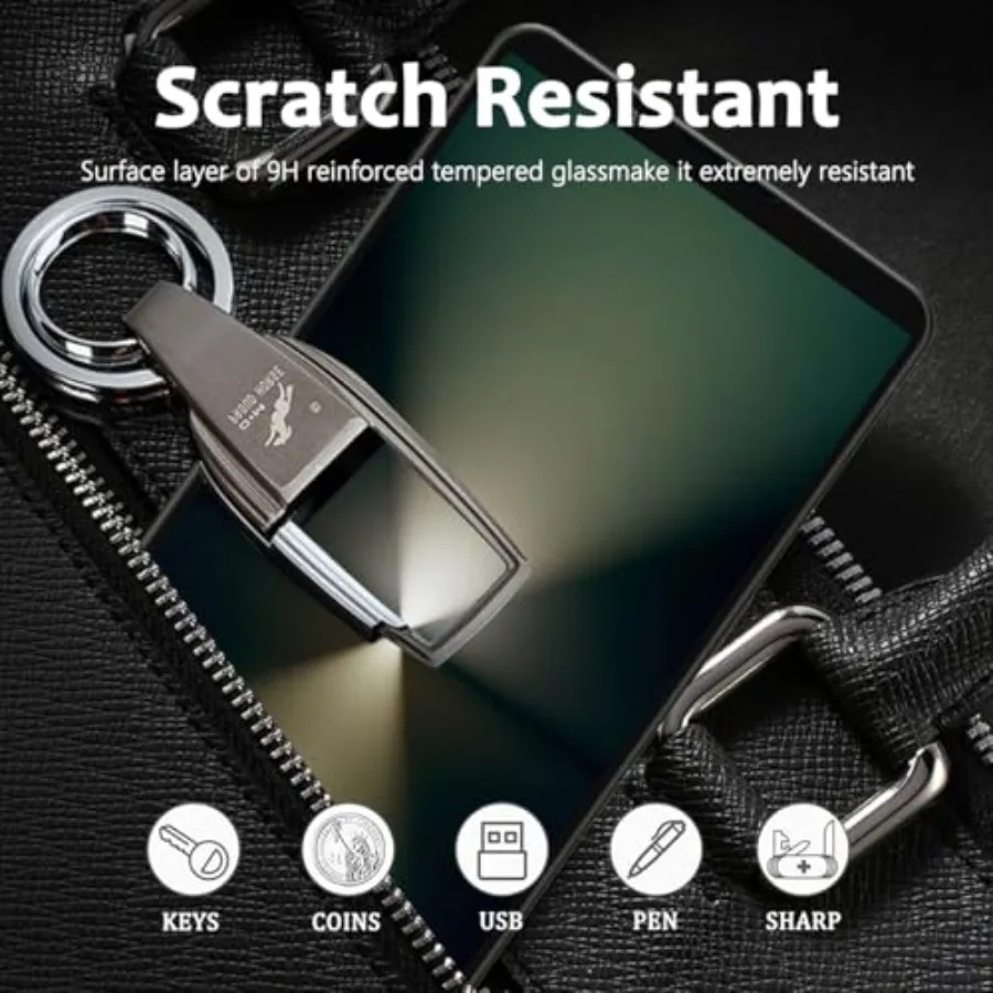 Confezione da 3 + 2 pezzi in vetro temperato per Sony Xperia 1 VI 2024 protezione schermo con protezione per obiettivo fotocamera 9H Hardn HD custodia in pellicola trasparente Frien