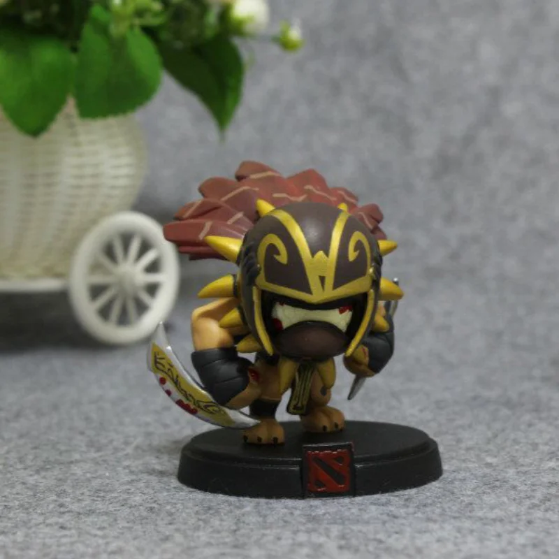 Dota 2 Figure Action Heroes Set Jakiro Shadow Fiend Snapfire Earthshaker Drow Ranger Rubick Treant PVC Q Version 4\