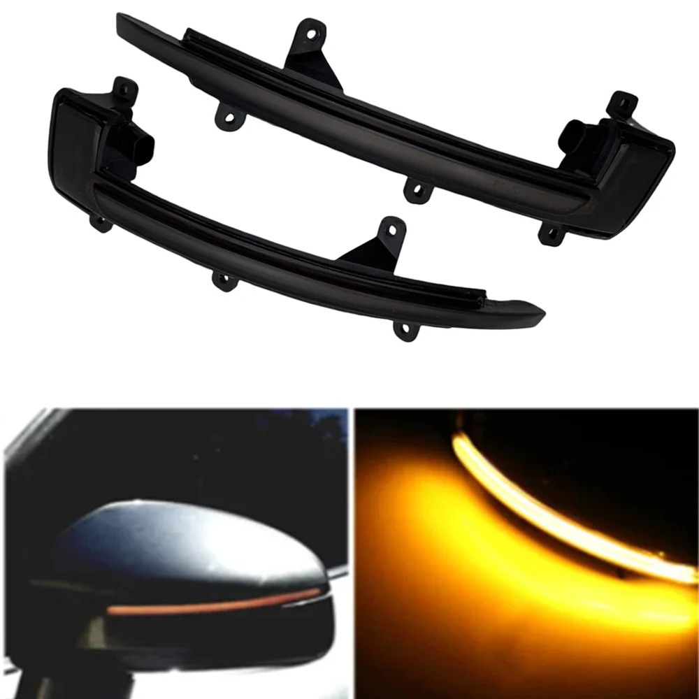 2szt LED Dynamiczne boczne kierunkowskazy do Audi TT TTS Mk2 8J 2007-2014 TTRS MK2 2010-2014 R8 2007-2015