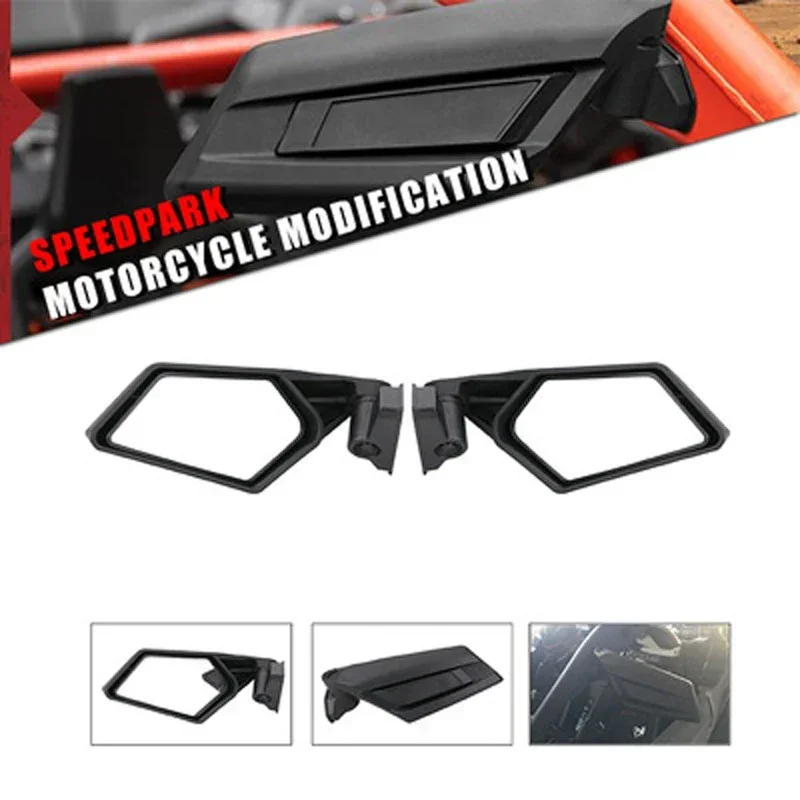 

1 Pair UTV/ATV Rear View Mirror 4x4 Racing Side Mirrors Set Rearview Mirrors For CAN-AM BRP UTV MAVERICK X3