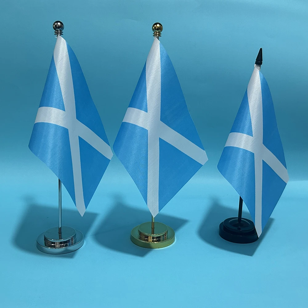 Bandera de escritorio Escocia Sky – Poliéster para oficina - imagen 4