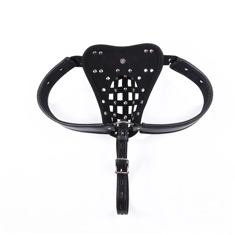 Sex Toys Gay Mens Open Butt Pentis Lingerie PU Leather Sissy Pouch Man Jockstraps G-string Underwear Underpants with Locks - view 4