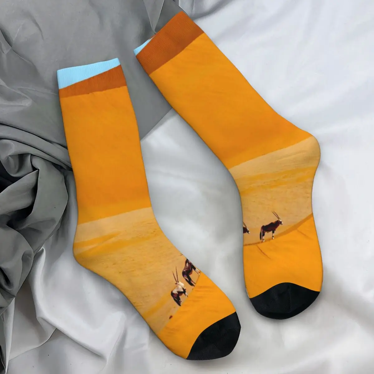 Namib Namibia Desert Socks South Africa Fashion Stockings Unisex High Quality Running Sports Socks Spring Design Anti Slip Socks