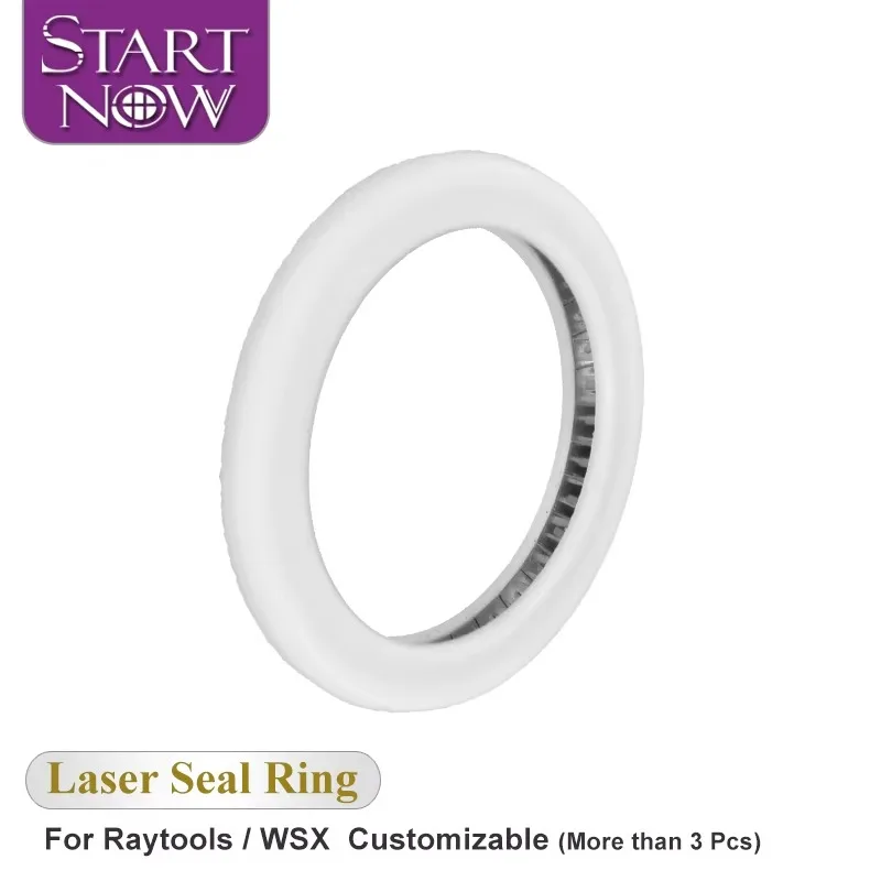 Sealing ring O-ring gasket, 1064 nanometer BT240 BT230 P-T-F-E white protective window lens