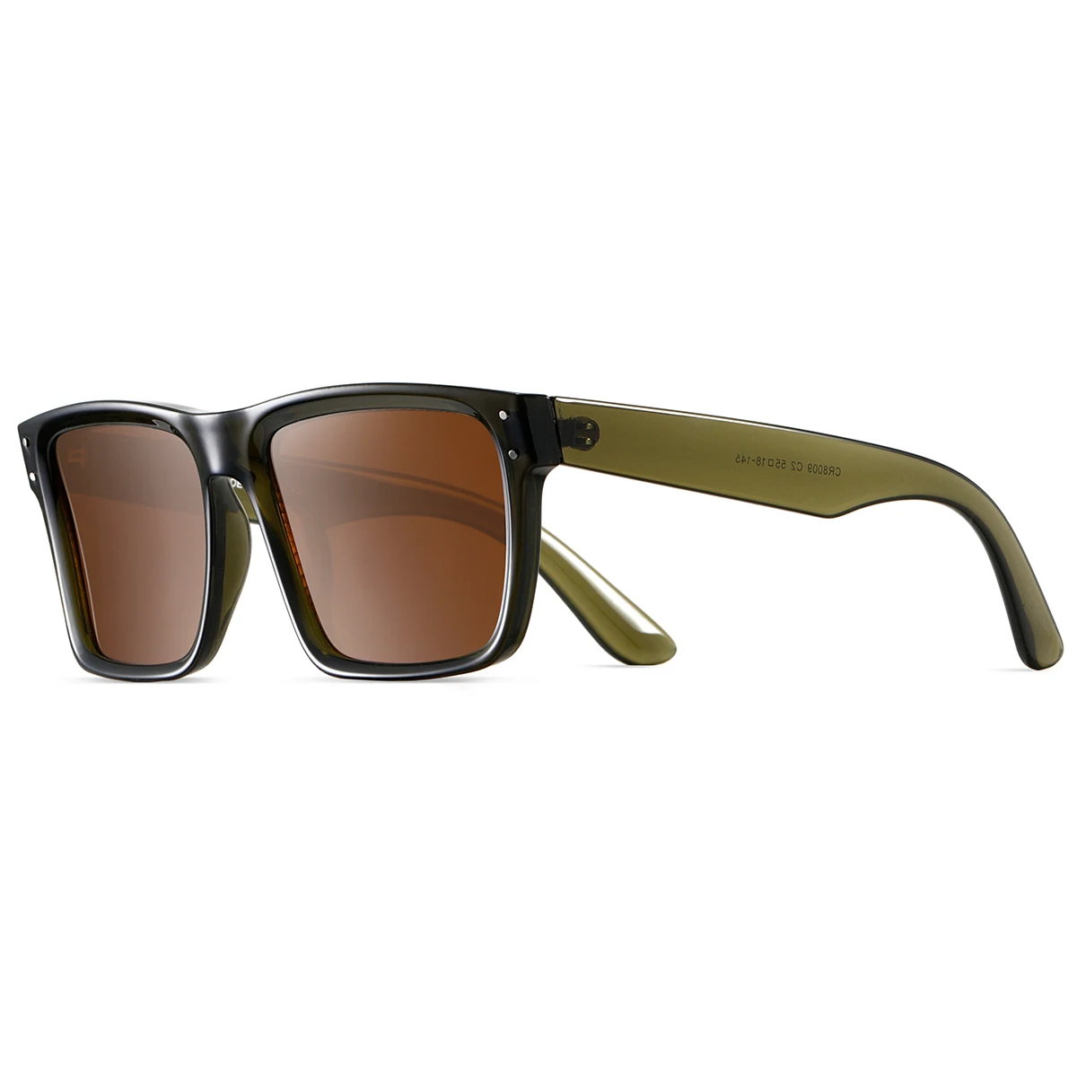 CRIXALIS Vollformat-Sonnenbrille für Herren, formelle Anlässe und Alltag, Angeln, Golf, Laufen, Outdoor-Brille, entspiegelt, UV400 – Detail 7