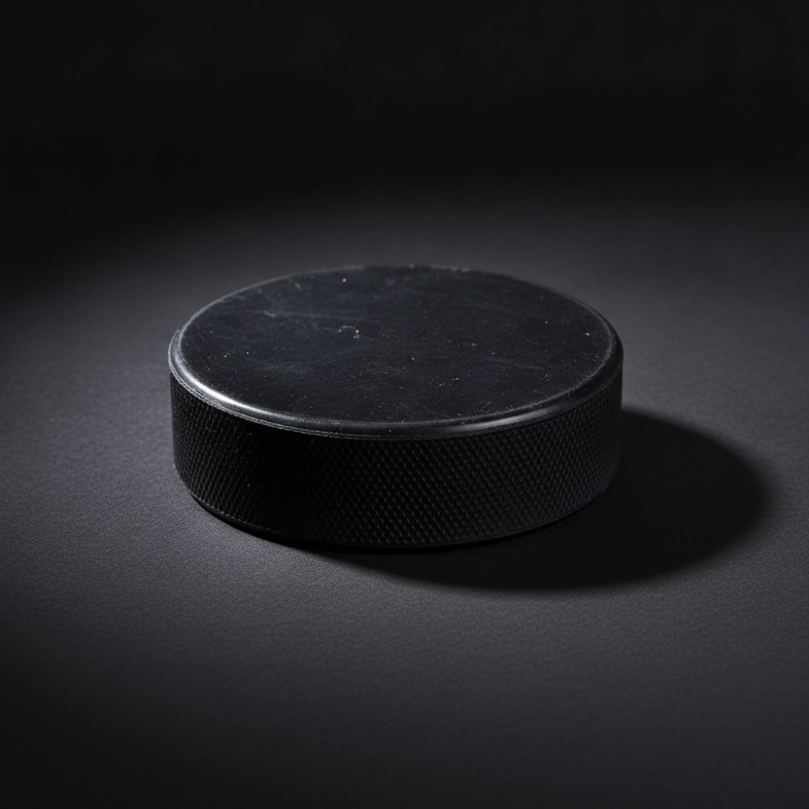 Ice Hockey Puck 1 Inch Thickness Rubber Hockey Puck Sports Equipment Black Long-Lasting for Competitive Play