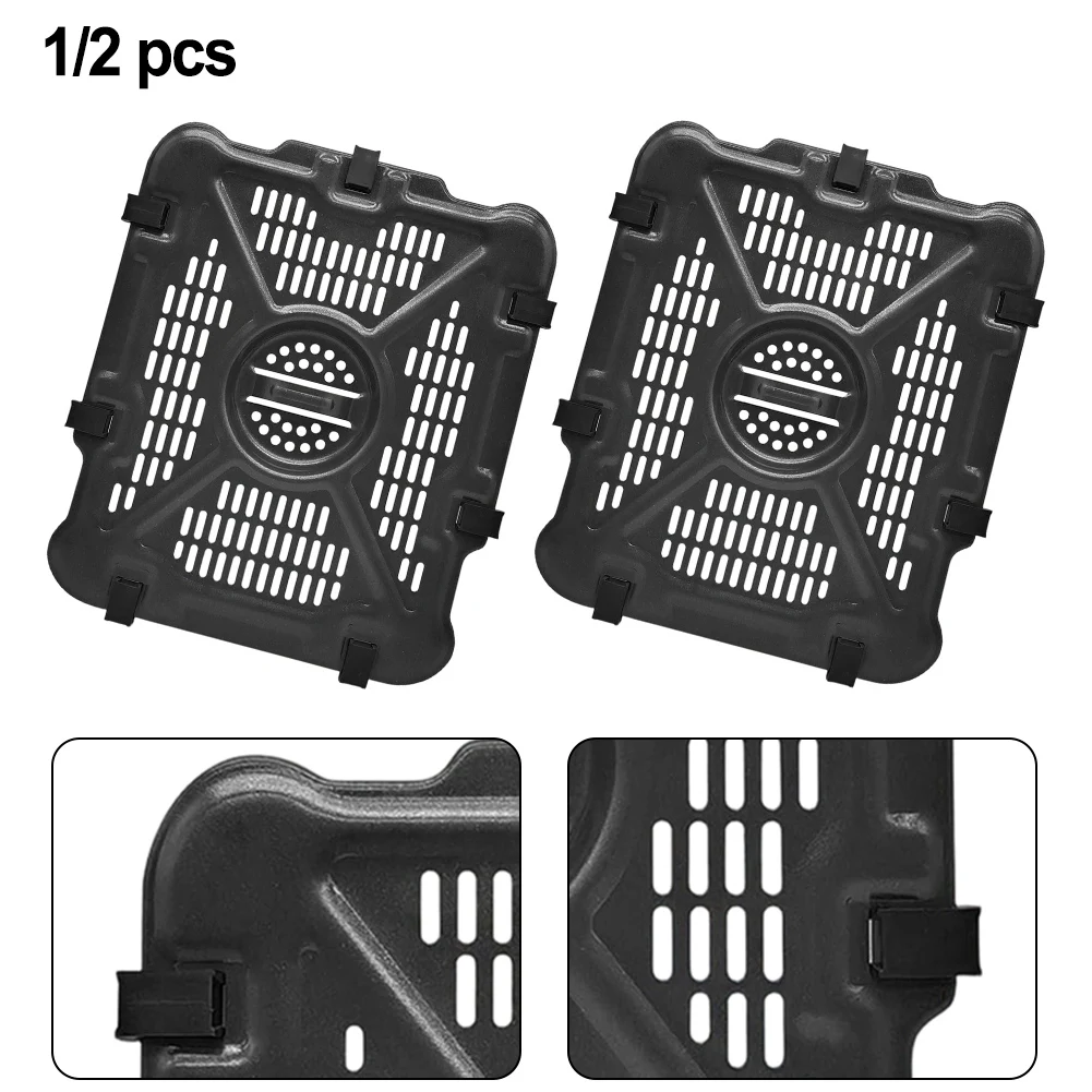 Grill Pan for Air Fryer SL201 SL400 SL401 SL451 Replacement Crisper Plate Stainless Steel 8.7'' x 7.2'' x 1.8'' Black view 6