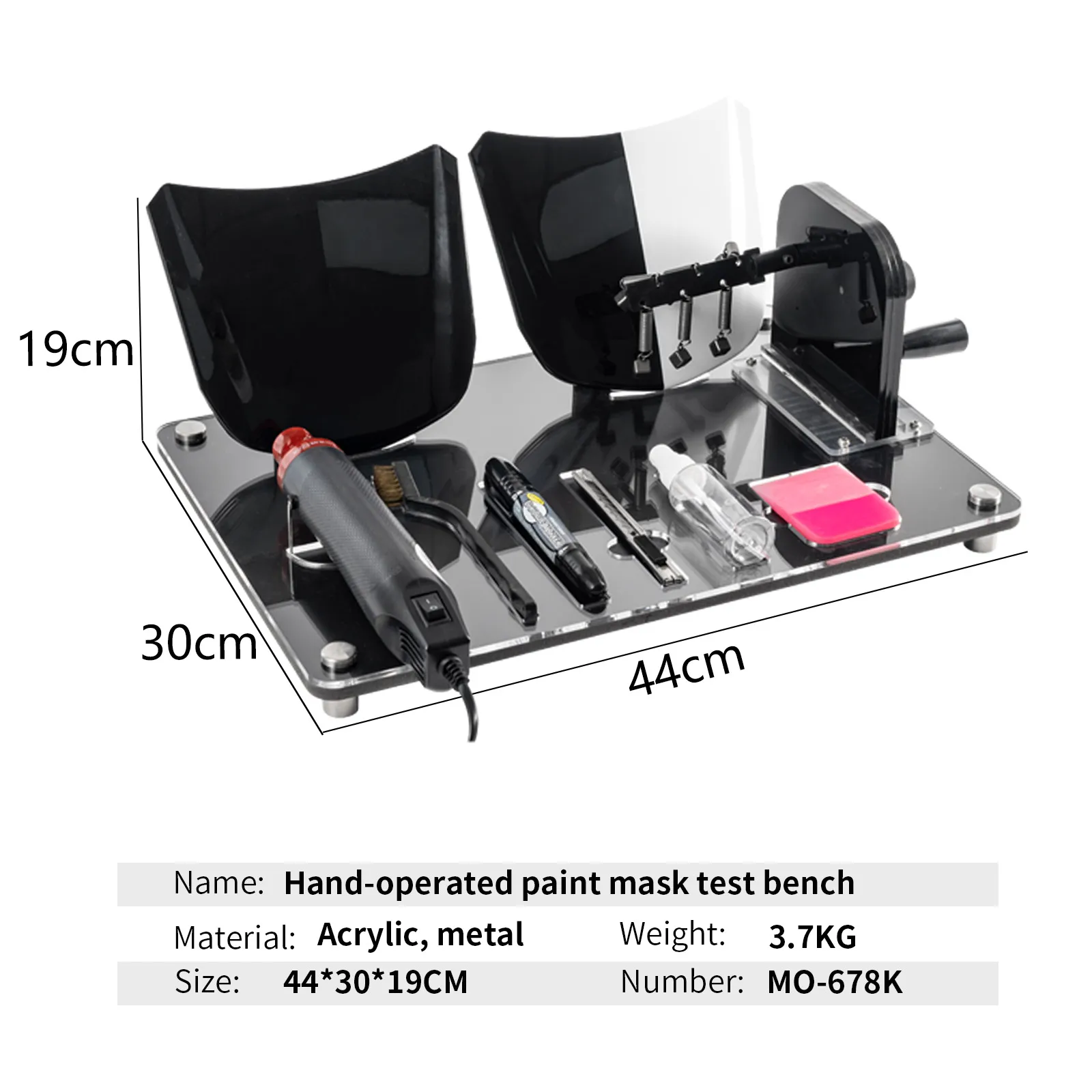3-in-1 tester Automotive Film Impact Test Automotive Scratch and Paint Repair Anti-fouling Machine