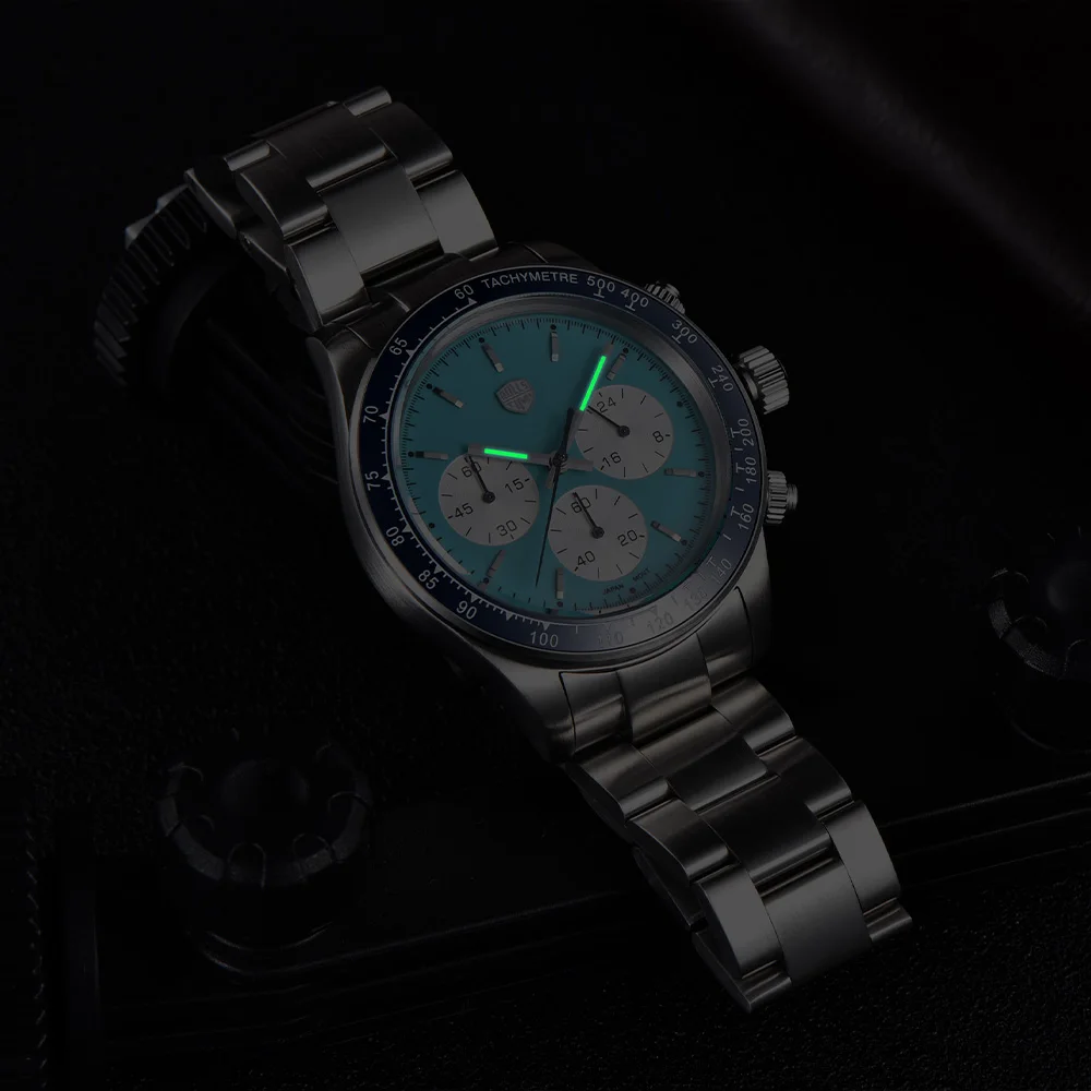 2026 new RollsTimi retro Vk63 Movt chronograph men's business
