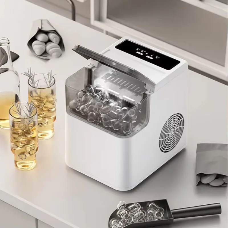 Compact Portable 500g Bullet Ice Cube Maker Machine Electric Mini Ice-Making Machine
