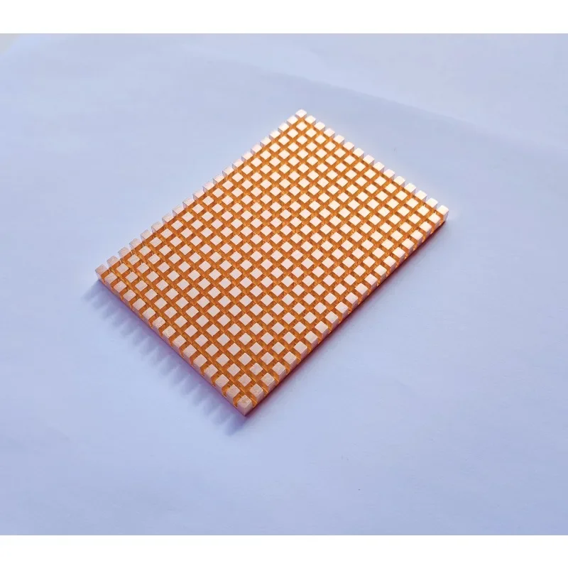 Ultra Thin Pure Copper Heatsink 2.5 Inch SATA3 HDD SSD Laptop Cooler 100x70x1.5/2/3/4mm Machining Parts