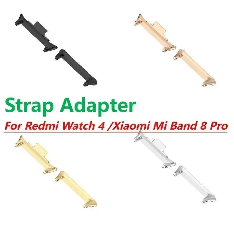 20/22MM 1Pair Adapter for Redmi Watch 4 5 6 Watchband Connector Bracelet Stainless Steel for Xiaomi Mi Band 10 9 8 Pro image 6